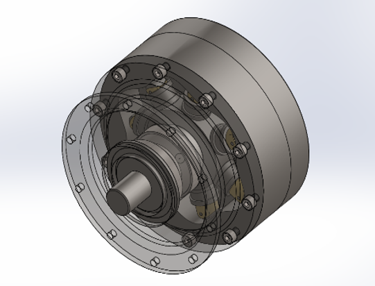 Hydraulic Radial Piston Motor Design and Optimization cover render